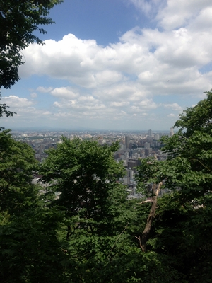 円山登山